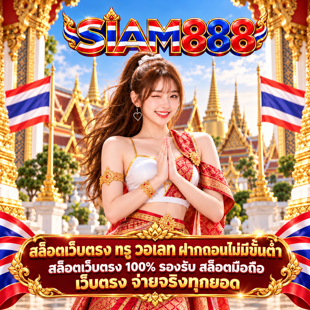 สล็อตเว็บตรง APIแท้ 100% ปี 2026 siam888